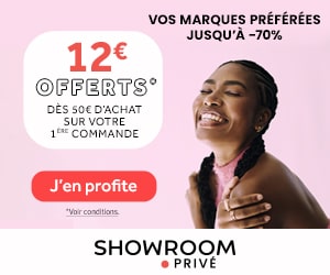 Code promo -12€ de remise dès 50€ d'achats sur votre 1ère commande