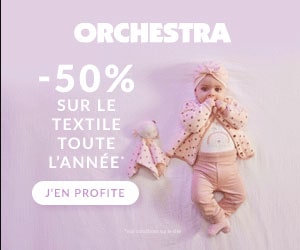 Bon plan -50% sur les vêtements + 20% de réduction sur tout le rayon puériculture