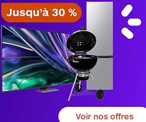 BRADERIE : Jusqu'à -30% de réduction