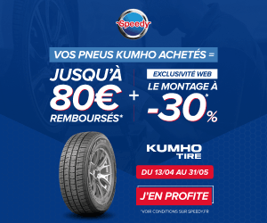 Bon plan Jusqu'à 80€ remboursés et -30% sur le montage des pneus Kumho