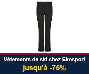 Bon plan Vêtements de ski en promo chez Ekosport : jusqu'à -75% sur les vestes, pantalons et polaires